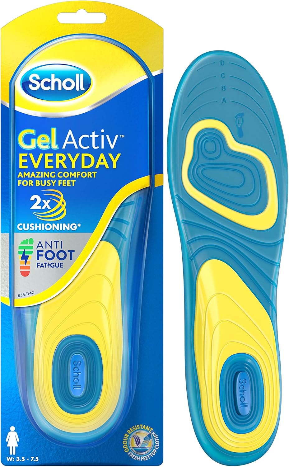 Scholl gel active insoles online