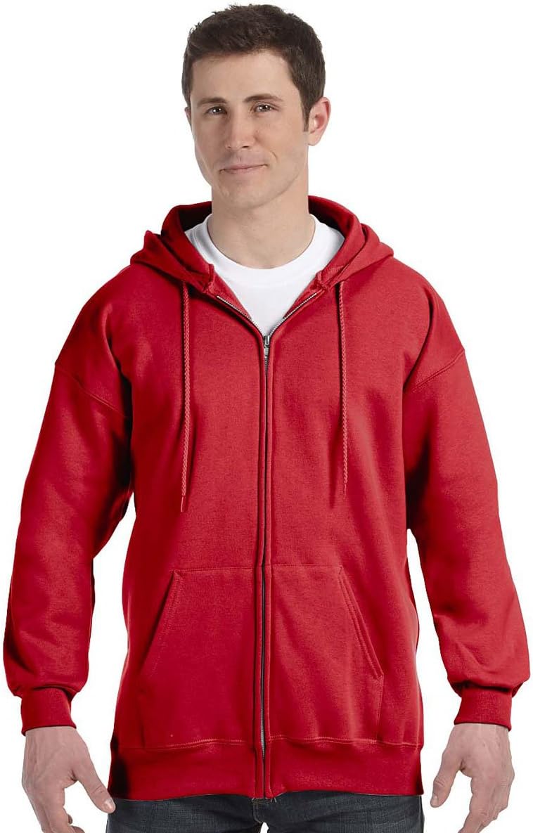 Hanes Men s Ultimate Zip Up Hooded Sweatshirt Qatar Ubuy